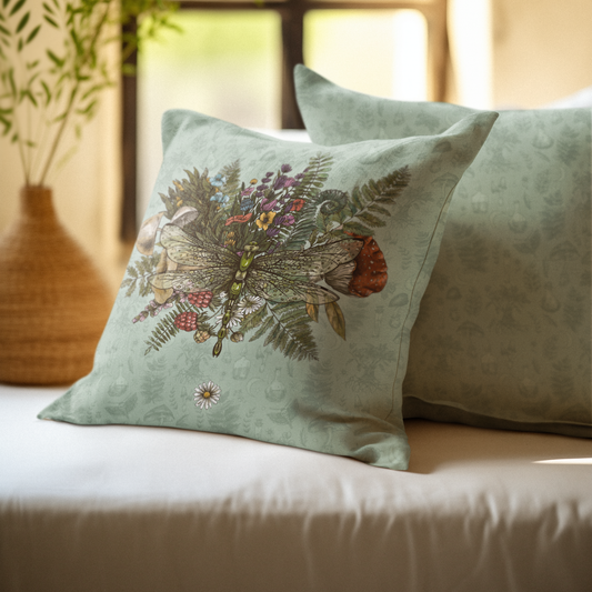 Forest Dragon Pillow