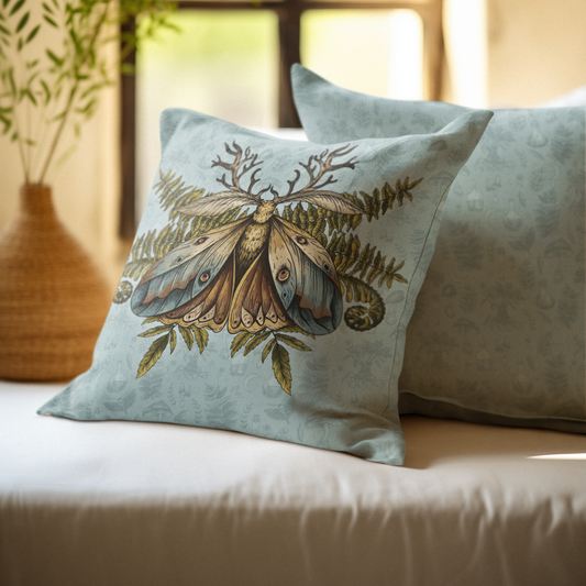 Mystic Moth Pillow